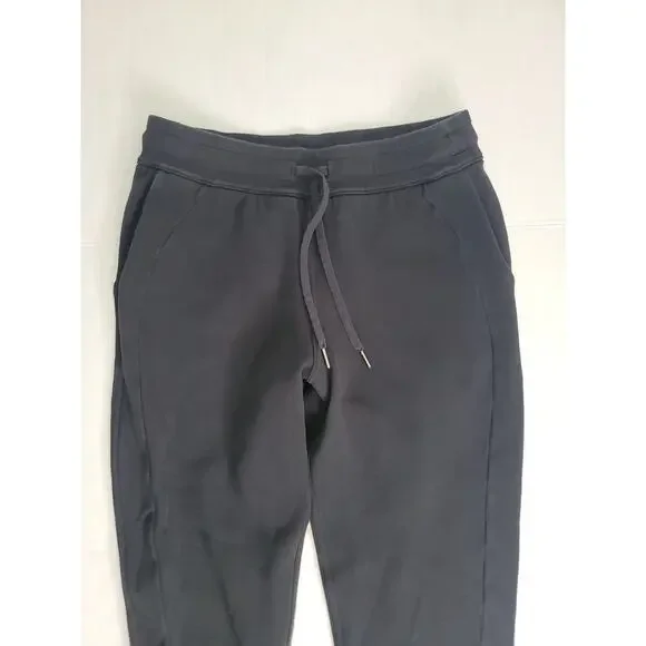 Lululemon Scuba Jogger Pants Womens Sz 10 High Rise Pockets Athletic Black